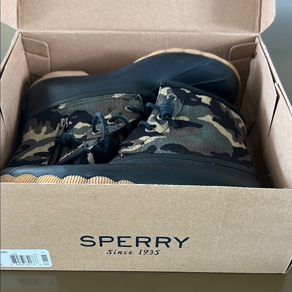 Sperry Camouflage Boots